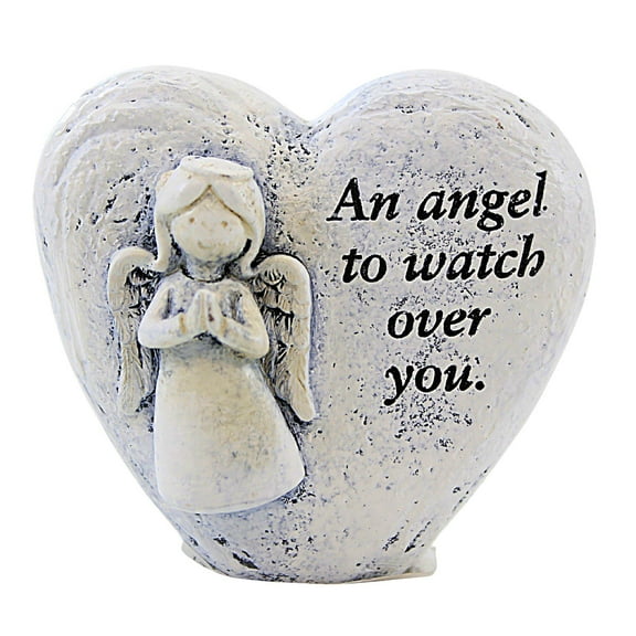 Roman 2.50In Heart Of A Guardian Keepsake, Polyresin, Heart Angel 12840 Angel