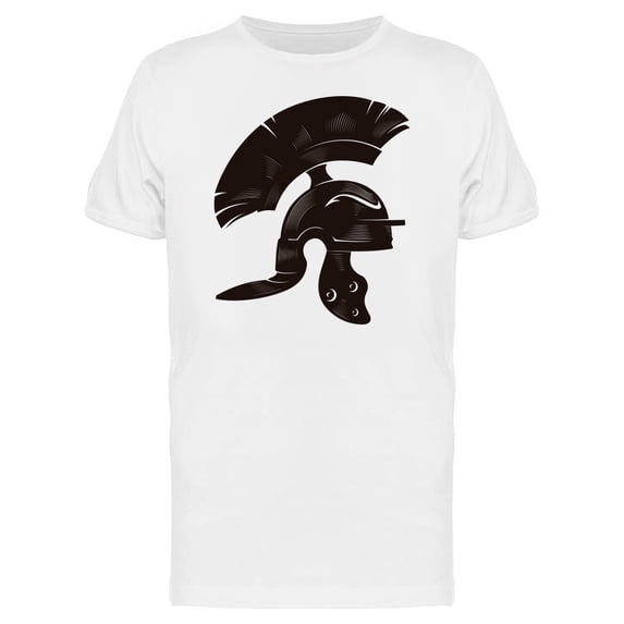 Roman Helmet Black Tee Men's -Image by Shutterstock