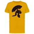 thumbnail image 1 of Roman Helmet Black T-Shirt Men -Image by Shutterstock, Male x-Large, 1 of 2