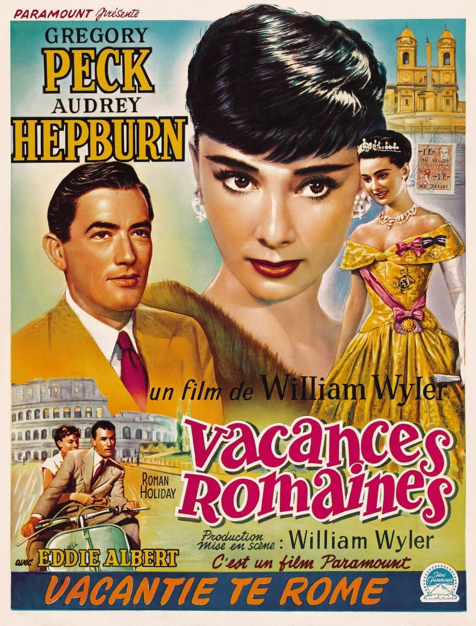 Roman Holiday Canvas Art - (11 x 17)