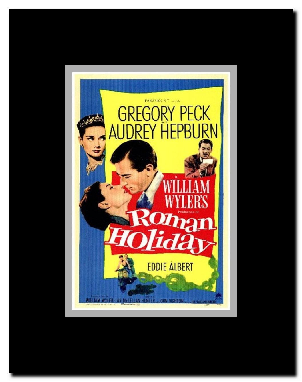 Roman Holiday Framed Movie Poster
