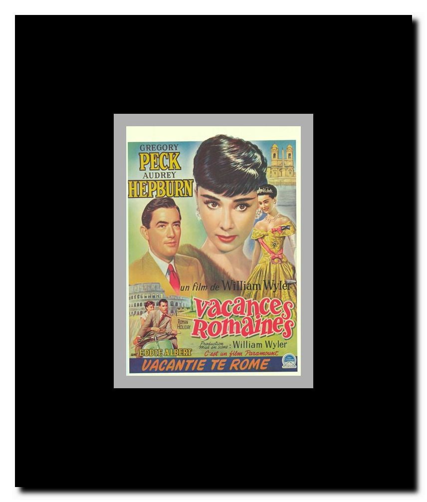 Roman Holiday Framed Movie Poster