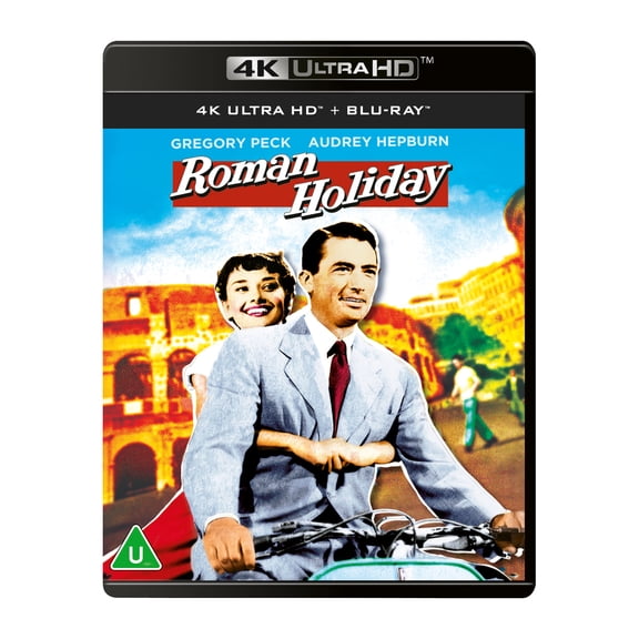 Roman Holiday (4K Ultra HD) Eddie Albert Harcourt Williams Hartley Power Audrey Hepburn