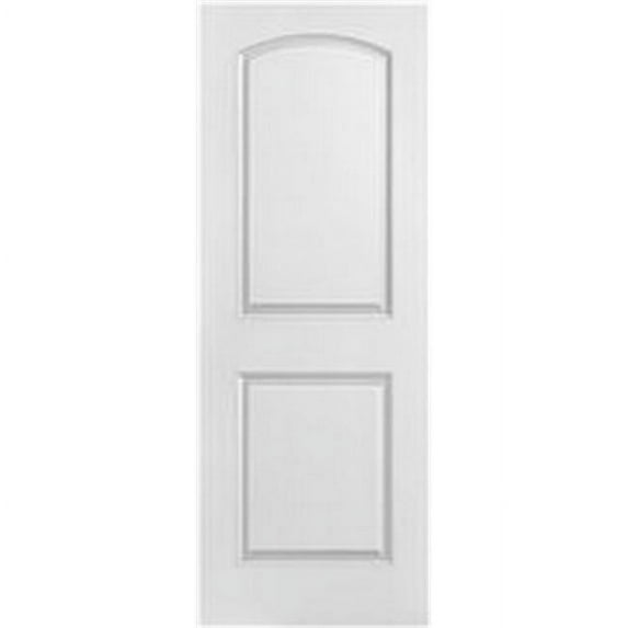 Roman Hollow Core Slab Door, Smooth Finish, 2 Panel, Primed White, 80 x 32 in.