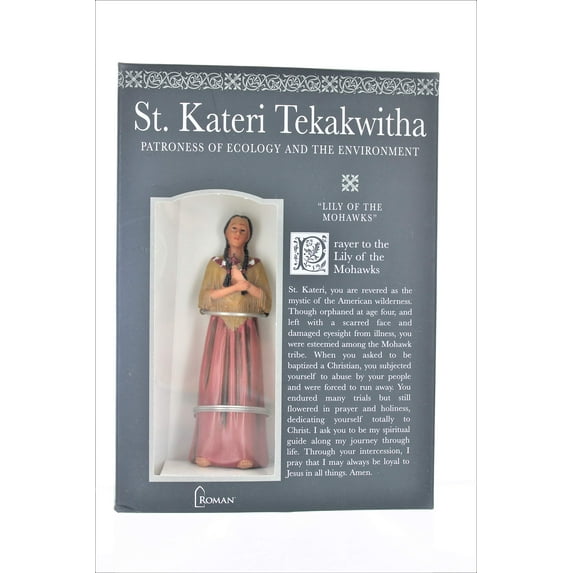 Roman Inc. St. Kateri Tekakwitha - Catholic Christian Confirmation Prayer 40605-ROM