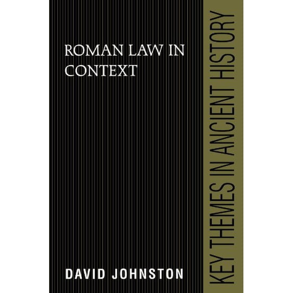 Pre-Owned Roman Law in Context (Paperback) 0521639611 9780521639613