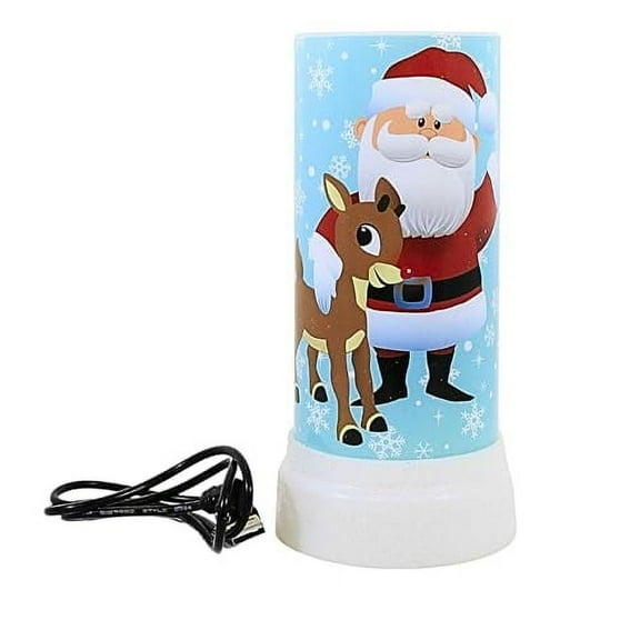Roman Led Rudolph Santa Candle with Cord