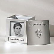 Memorial Frame Keepsake Box-Forever In My Heart Holds 2.5 X 2.5 Photo
