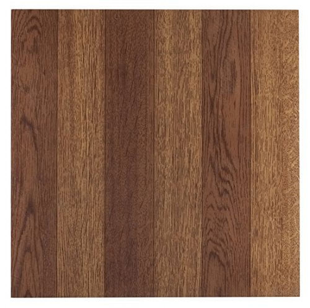 Roman Palace Collection 45 Pack of 12" x 12" Self Adhesive High Gloss (No Wax) Finish 1.2mm Thick Vinyl Tiles - Medium