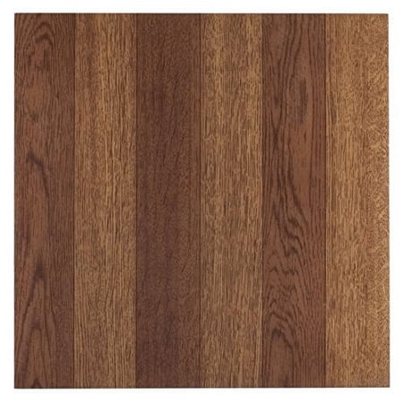 Roman Palace Collection 45 Pack of 12" x 12" Self Adhesive High Gloss (No Wax) Finish 1.2mm Thick Vinyl Tiles - Medium