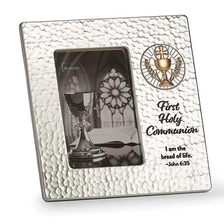 Roman Photo Frame First Communion/I Am The Bread Of Life (John 6:35)