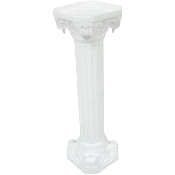 Roman Pillar Plant Stand Plastic Column Statue Roman Pillar Wedding Column Pot Holder Rack Shelf for Wedding Party Decoration Photo Props 88x27cm$$Home Decor, Kitchen, & Other