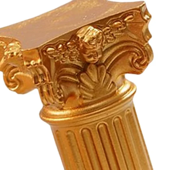 Roman Pillar Statue Pedestal Candlestick Stand Sculpture Garden Layout Decor L Square