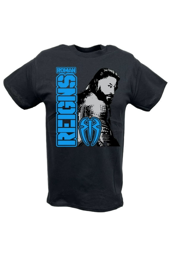 Roman Reigns Big Dog Boys Kids Black T-shirt YL