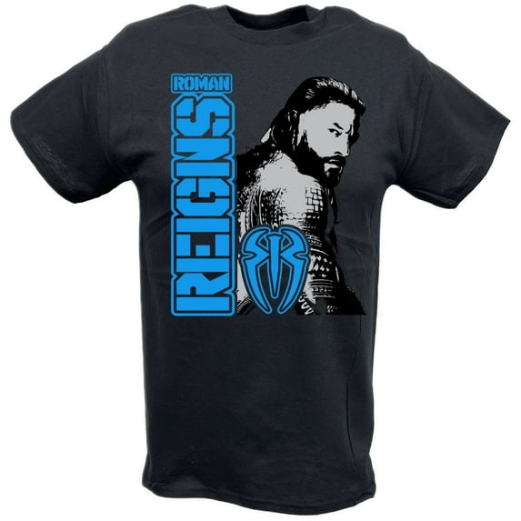 Roman Reigns Big Dog WWE Mens Black T-shirt L