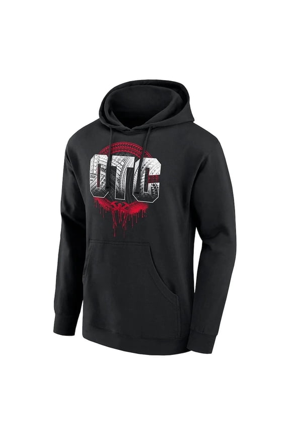 Roman Reigns Black Hoodie Vintage 90s Pullover Harajuku Sweatshirt Fashion Clothes