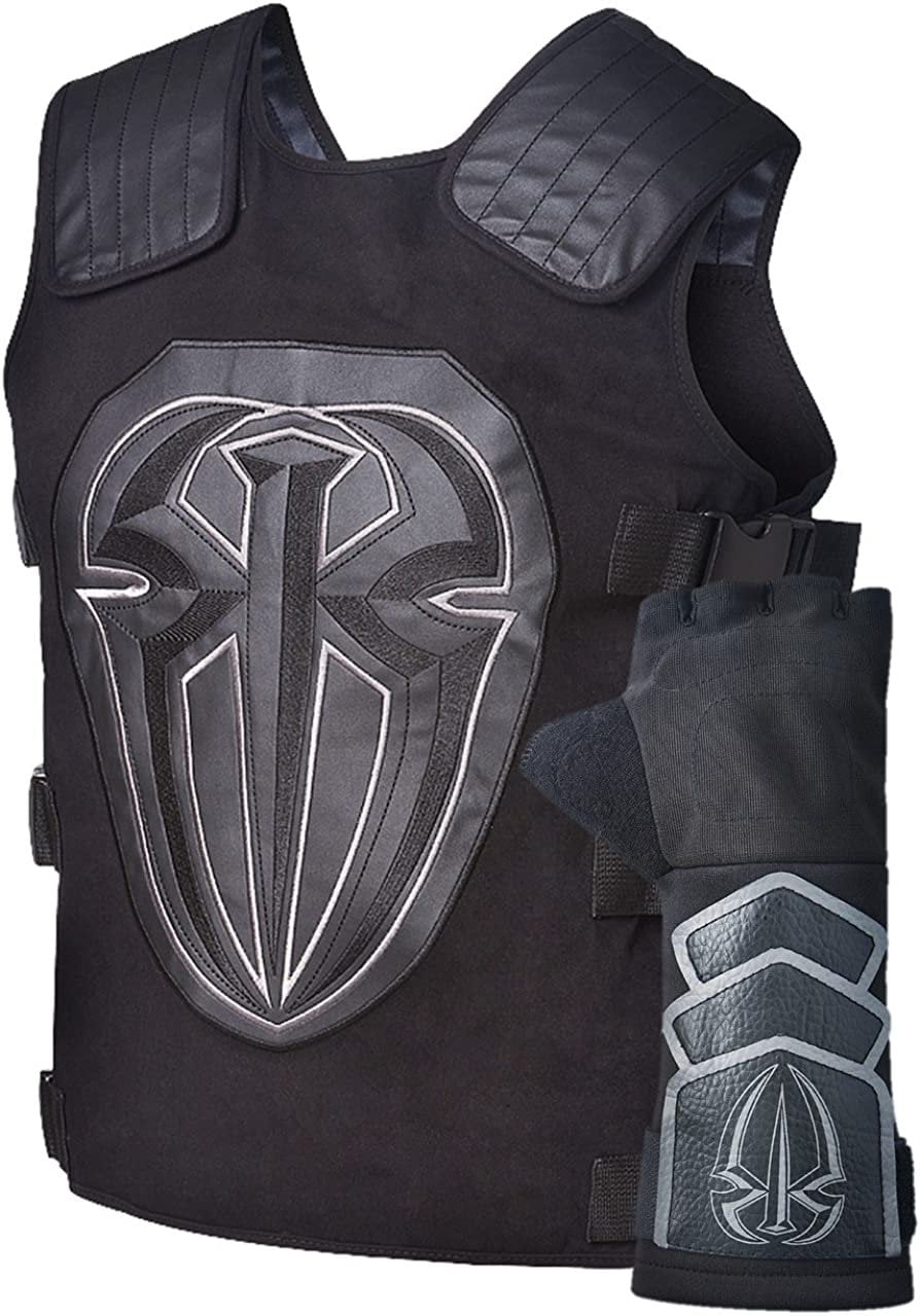 Roman Reigns Colored Wrestling Vest with Glove Costume Grey 5e008592 cf25 41e6 8a87 d9277a867bb9.29eeb52687e1465ccfc03f27ad4a22a7