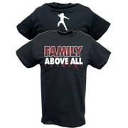 Roman Reigns Family Above All Black T-shirt