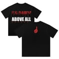 thumbnail image 1 of Roman Reigns Family Above All Cotton T-shirt Casual Short Sleeve Hip Hop Tee Shirt, 1 of 2