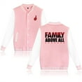 thumbnail image 1 of Roman Reigns Family Above All Printed Baseball Jacket Hip-hop Baseball Uniform Casual Jackets, 1 of 2