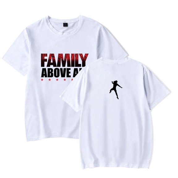 Roman Reigns Family Above All T-shirt Fashion Short Sleeve Men Women Casual Tee Shirt