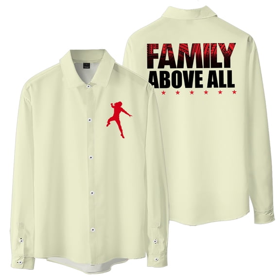 Roman Reigns Family Above All Women Blouse Men's Shirts Long Sleeve T-shirt Trendy Outfits