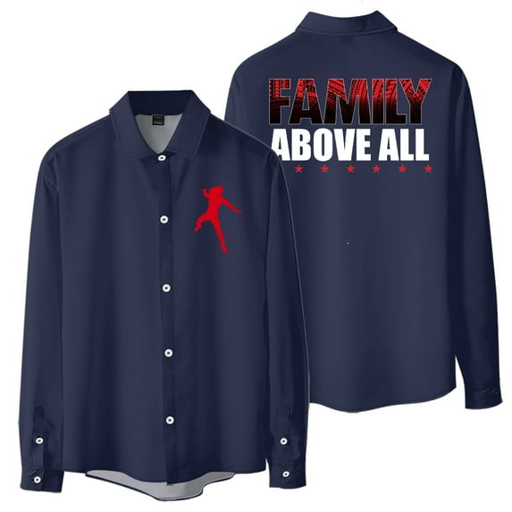 Roman Reigns Family Above All Women Blouse Men's Shirts Long Sleeve T-shirt Trendy Outfits