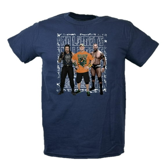 Roman Reigns John Cena Randy Orton No Limits Takeover Boys Kids Juvy T-shirt
