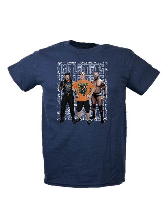 Roman Reigns John Cena Randy Orton No Limits Takeover Boys Kids Juvy T-shirt