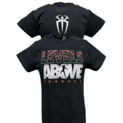 Roman Reigns Levels Above Black T-shirt