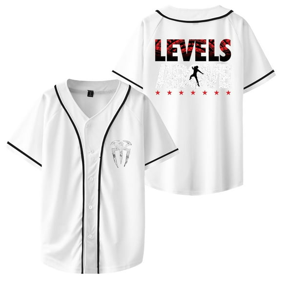 Roman Reigns Levels Above Merch Baseball Jacket Hip Hop Tops Men's And Women's Fashion Clothing