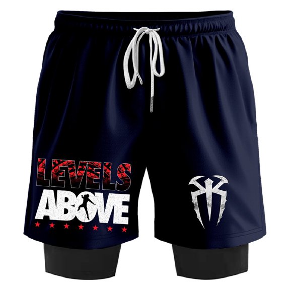 Roman Reigns Levels Above Sweatshorts Women Men Casual Short Basketball Pants Fashion Outdoor Sportwear