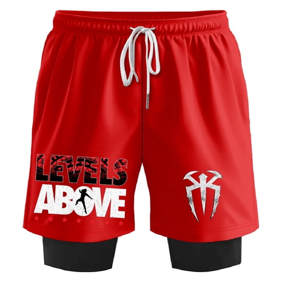 Roman Reigns Levels Above Sweatshorts Women Men Casual Short Basketball Pants Fashion Outdoor Sportwear
