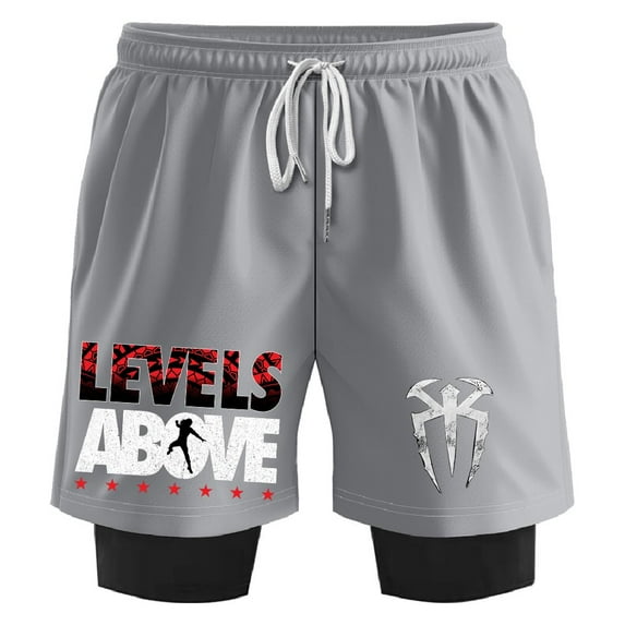 Roman Reigns Levels Above Sweatshorts Women Men Casual Short Basketball Pants Fashion Outdoor Sportwear