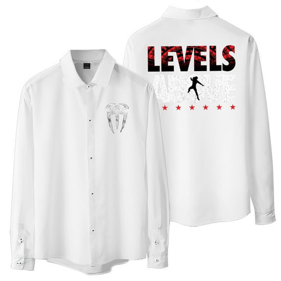Roman Reigns Levels Above Women Blouse Men's Shirts Long Sleeve T-shirt Casual Style Trendy Outfits
