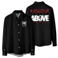 thumbnail image 1 of Roman Reigns Levels Above Women Blouse Men's Shirts Long Sleeve T-shirt Casual Style Trendy Outfits, 1 of 2
