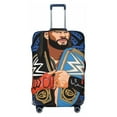 thumbnail image 1 of Roman Reigns Luggage Cover Protector, Washable Elastic Suitcase Cover with Zipper and Buckle, Fits 18-32 Inch Luggage, Anti-Scratch & Dustproof, 1 of 9
