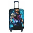 thumbnail image 1 of Roman Reigns Luggage Cover Protector, Washable Elastic Suitcase Cover with Zipper and Buckle, Fits 18-32 Inch Luggage, Anti-Scratch & Dustproof, 1 of 9