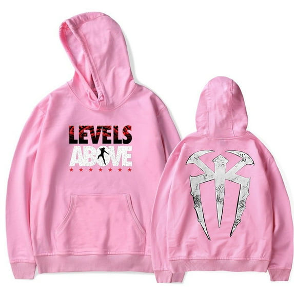 Roman Reigns Merch Levels Above Hoodie Sweatshirt New Logo Women/Men Cosplay Pullovers Hooded Longsleeve