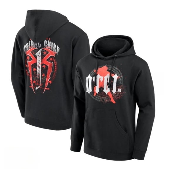 Roman Reigns Merch Unisex Hoodie Long Sleeve Unisex Pullover Clothing Oversized Outdoor Kids Sweatshirt