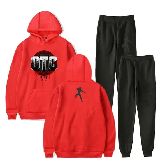 Roman Reigns OTC Hoodie Jogger Pants Two Piece Set Sweatshirts+Sweatpants Women Men's Set