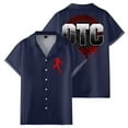thumbnail image 1 of Roman Reigns OTC Shirt Women Men Casual Camp Collar Short Sleeve V-Neck Fashion Shirts, 1 of 3