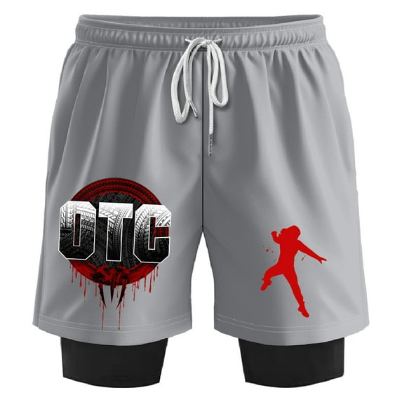 Roman Reigns OTC Sweatshorts Women Men's 2 in 1 Running Shorts Basketball Pants Outdoor Sportwear