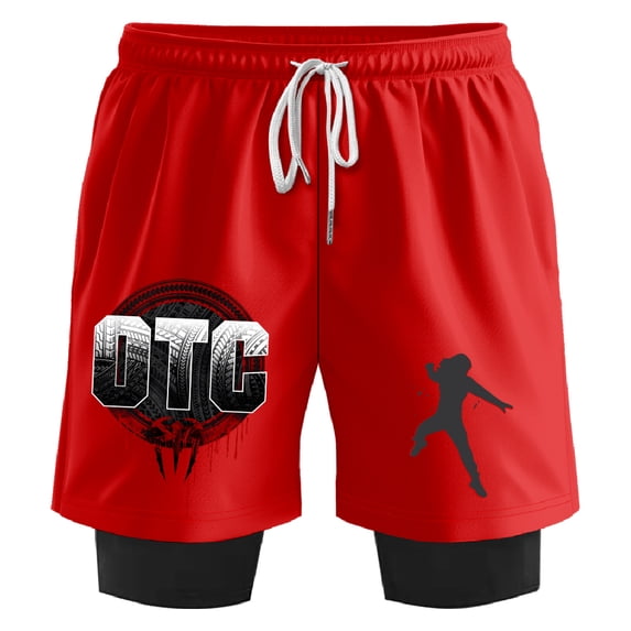 Roman Reigns OTC Sweatshorts Women Men's 2 in 1 Running Shorts Basketball Pants Outdoor Sportwear