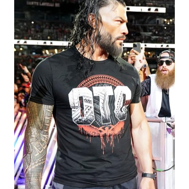 Roman Reigns OTC T. Leati Joseph WWE SumerSlam 2024 . Joe OTC