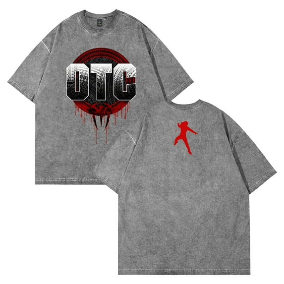 Roman Reigns OTC T-shirt Crewneck Short Sleeve Cotton Washed Tee Women Men Streetwear Tops