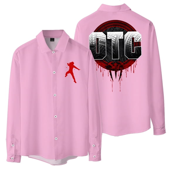 Roman Reigns OTC Women Blouse Men's Shirts Long Sleeve T-shirt Casual Style Trendy Outfits