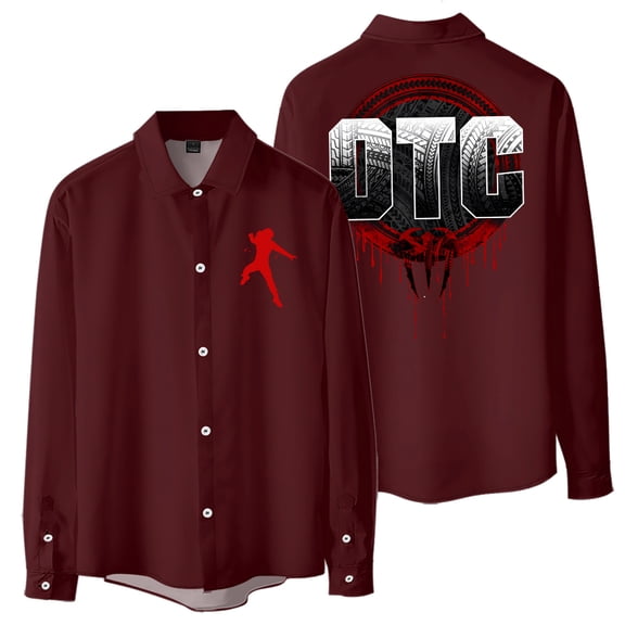 Roman Reigns OTC Women Blouse Men's Shirts Long Sleeve T-shirt Casual Style Trendy Outfits