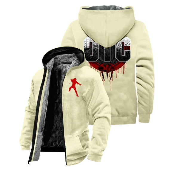 Roman Reigns OTC Zipper Hoodie Unisex Winter Coat Long Sleeve Streetwear Women Men Jacket Parkas