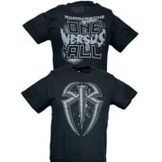 Roman Reigns One Versus All Mens Black T-shirt S